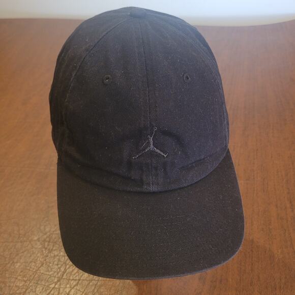 Jordan Brand Jumpman All black One size fits most ajustable Hat cap - Picture 1 of 11